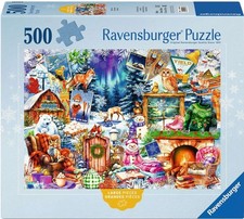 RAVENSBURGER PUZZLE WEIHNACHTEN*500 TEILE LAR...