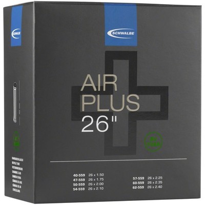 Schwalbe Air Plus Tube - 26 x 1.5 - 2.4, 40mm Schrader Valve 10461570