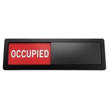 Frei-Besetzt-Schild magnetisch frei besetzt Schild zweifarbig f&uuml;r B&uuml;rot&uuml;r