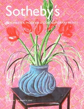 Sotheby’s Old Master Modern Contemporary Prints Catalog London, March 25, 2003