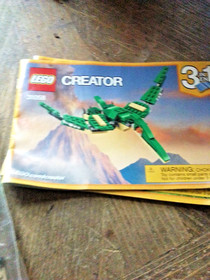 LEGO Creator 3 in 1 Mighty Dinosaurs Model Building Set 31058 Not Full set Gift 