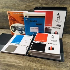 Farmall International 424 Tractor Service Parts Operators Manual Set Repair Book