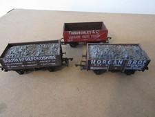 3  x  Dapol   Ore / Coal    Wagons      OO Gauge