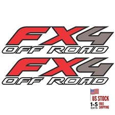FX4 Decal Off Road Sticker Truck F150 F350 F250 Super Die-cut Peel  Stick 