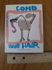 1970s Horse Art Comb Your Hair
