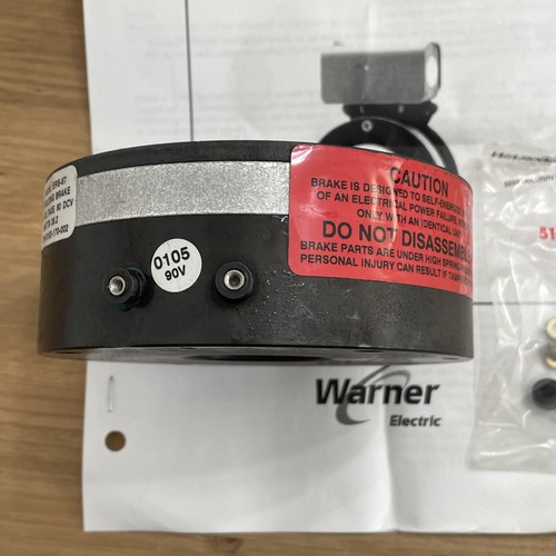 Warner Freno di bloccaggio elettrico modello ERS-57, 90 DCV, Watt 35,2 P/N 5153-170-002 - Foto 5 di 12