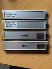 4 GB Geil RAM (4x 1GB PC2-5300 CL=4-4-4-12)