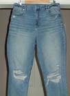 Women's AMERICAN EAGLE Curvy Mom Stretch Distressed Denim Jeans Size 14 — photo 5
