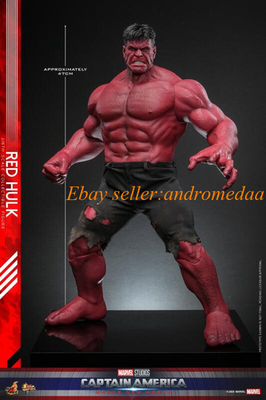 Hot Toys MMS797 1/6 Captain America Red Hulk Action Figure Model