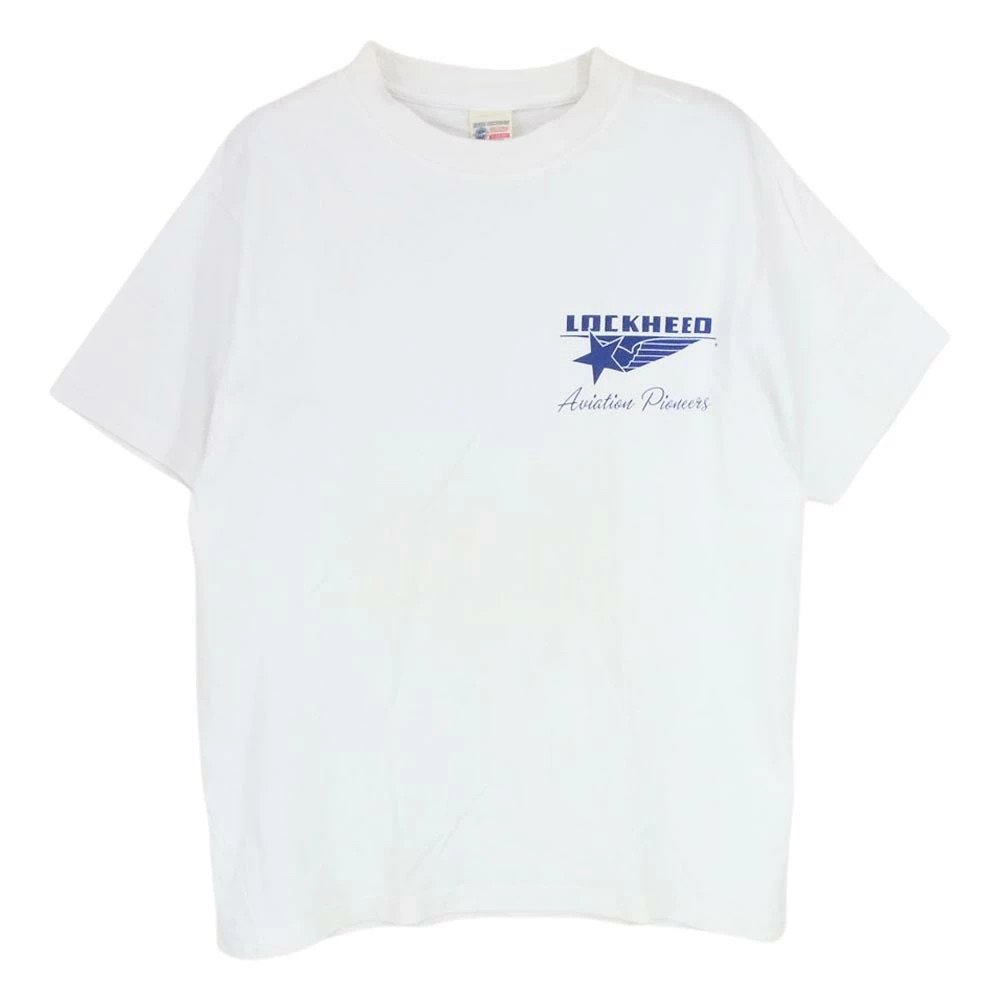 Buzz Rickson'S Lockheed Back Print Crew Neck TShi… - image 1