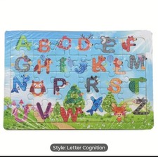 Alphabet Puzzle Boys Girls 30 Durable Pieces Colorful Learning Gift Age 3 -6