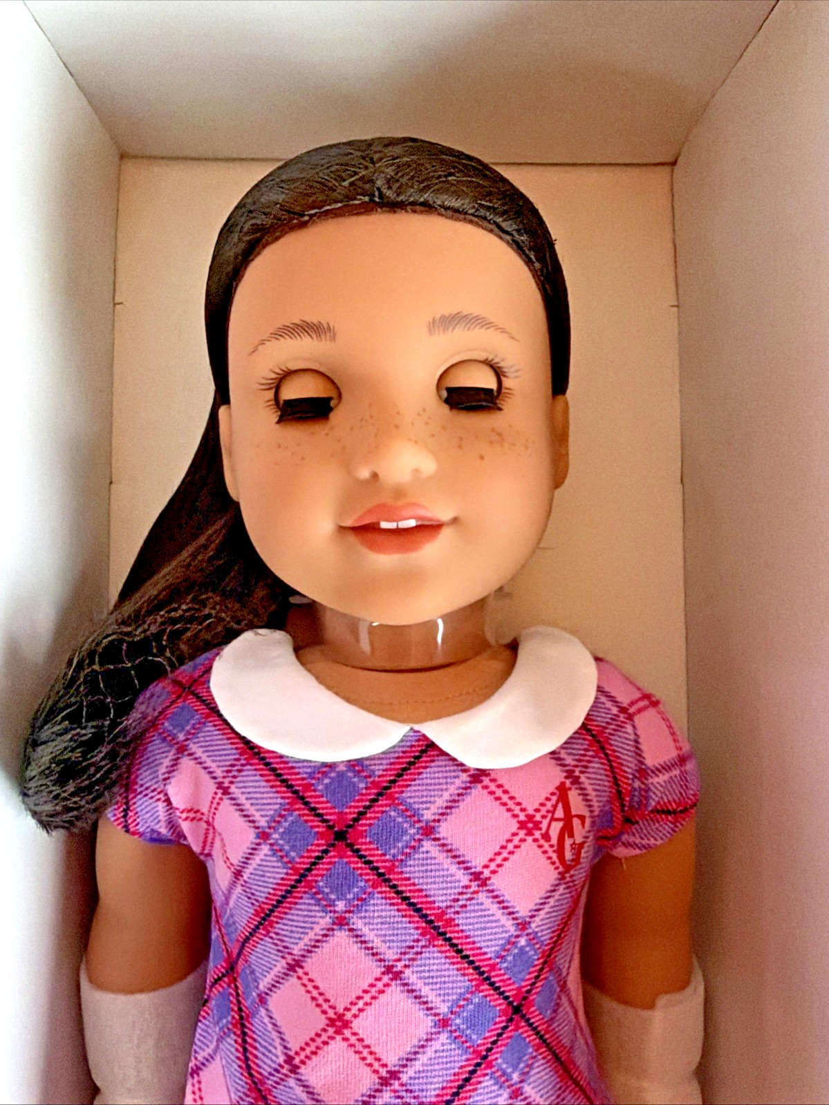 Детская кукла American Girl 18" Truly Me #128 Doll & Accessories Brown Hair Green Eyes — фото 7