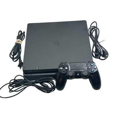 Sony PlayStation 4 Slim 1TB CUH-2215B Console System Bundle - Tested and Reset