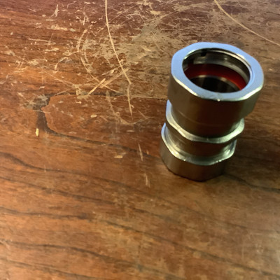 Atkore/Calbrite 1  S21000CC00 SS316 EMT Compression Coupling (new)