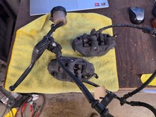 2006 Honda Cbr1000rr Front Brake Calipers Master Cylinder Lines Tokico Oem 2006 Honda Cbr1000rr Front Brake Calipers Master Cylinder Lines Tokico Oem