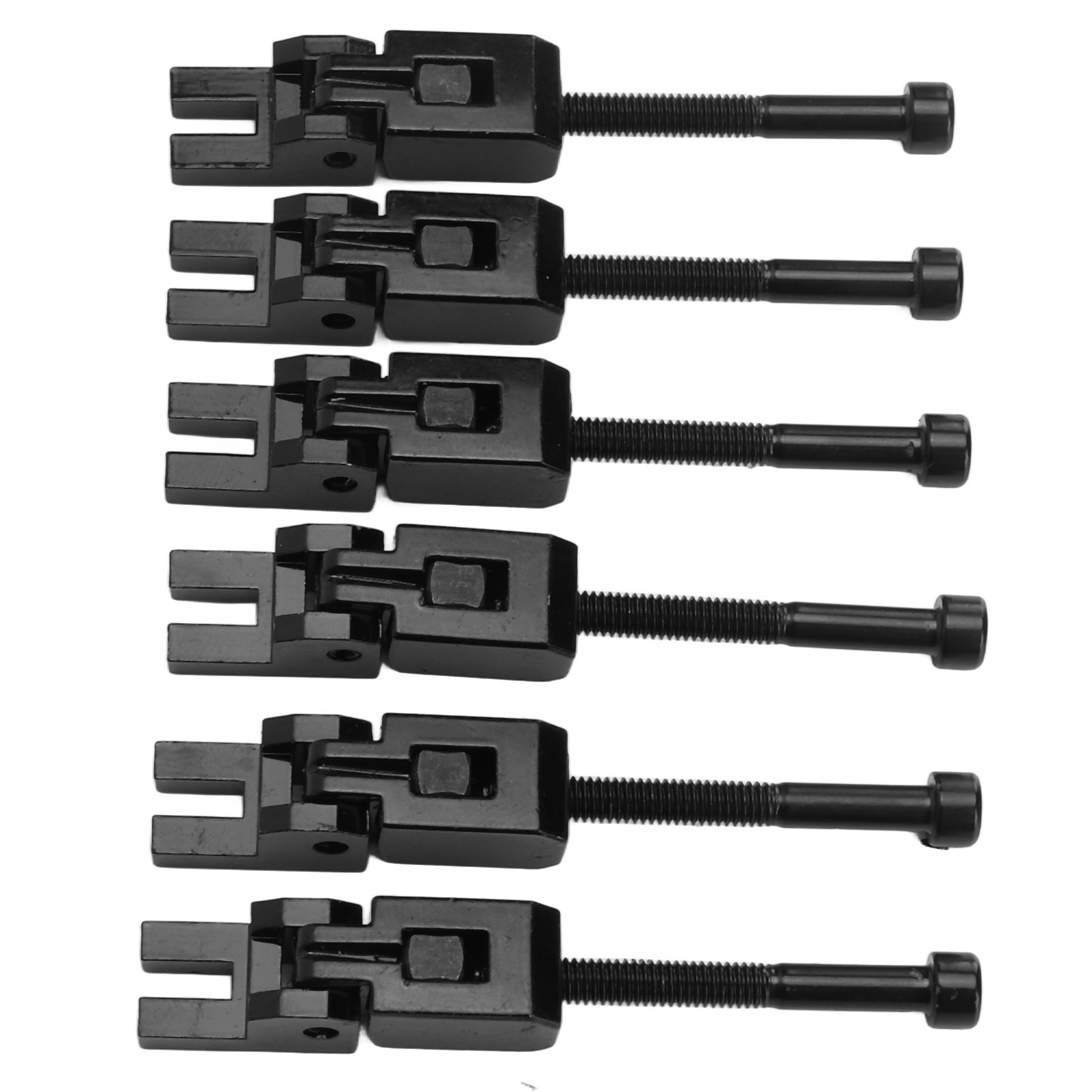 6PCS Electric Guitar Tremolo Metal Bridge Saddles Replacement With Screws An ¦