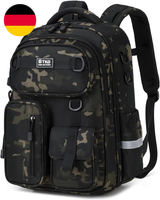 Amythe Schulrucksack Jungen Ergonomisch Mit Reflektoren, Camouflage | Schulranze
