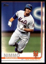 Brandon Nimmo 2019 Topps #172 New York Mets MLB READ FREE SHIPPING AutographDen