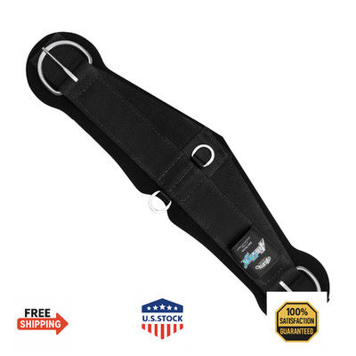 Weaver Equine AirFlex Roper Horse Cinch Anti-Slip Nylon Webbing Saddle Girth