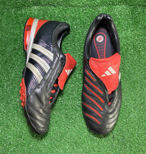 2004 Adidas Predator Pulse Mania Beckham Zidane TRX TF IC 10.5 US Black Red