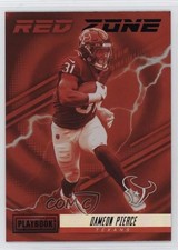 2022 Panini Playbook Red Zone Dameon Pierce #RZ-23 0t63