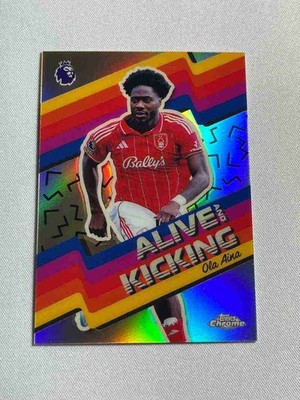 2025-26 Topps Chrome EPL English Premier League Pick Insert - Buy More & Save