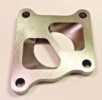 Stainless DSM EVO8 Turbocharger Twin Scroll Inlet to 2.0'' Schedule 40 EVO9 1/2''