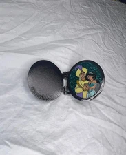Disney Loungefly Princess Couple Portrait Aladdin Jasmine Locket Mystery Box Pin