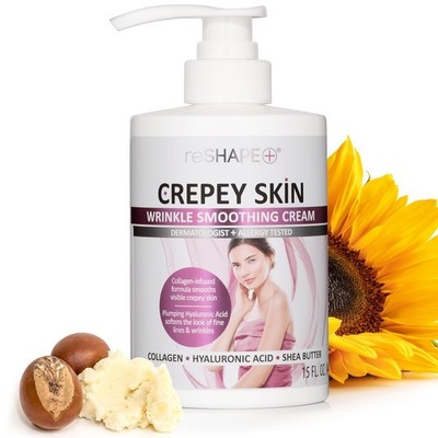 Reshape+ Collagen Body & Face Cream, Skin Tightening Moisturizer, Plumps