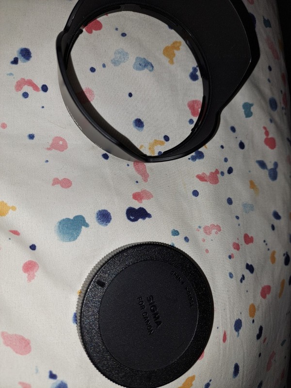 Cannon Sigma Hood And cap