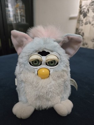 Tiger Furby babyblau getestet funktioniert Baujahr 1999