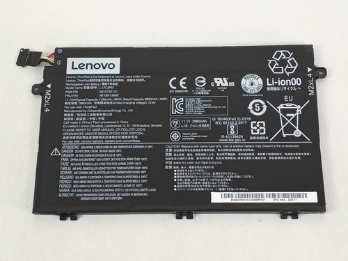 Lenovo THINKPAD E480 4120mAh 3 Zelle 11.1 V Laptop Batterie 5B10W13888