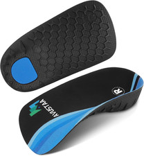 High Arch Support Insoles 3/4 Orthotic Inserts for Flat Feet Plantar Fasciitis R