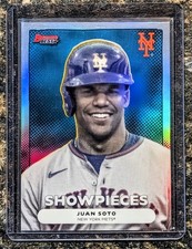 Juan Soto- 2025 Bowman's Best- Bowman Showpieces. #BS-10. New York Mets. 