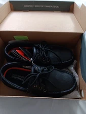 Rockport Works Men's Steel Toe Safety Boat Shoes,