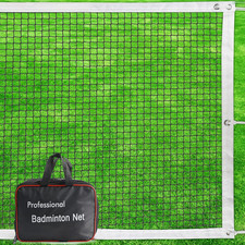 Professional Portable Badminton Net - 20FT X 2.5FT, Ideal for Backyard, Beach, S