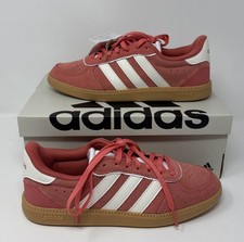 Adidas Women's Breaknet Sleek Sneaker Scarlet/ Salmon /White Size 6.5 NWB