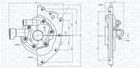 ÖLpumpe Magneti Marelli 351516000060 FüR Ford KA Fiesta 5 Van RB Street RL2