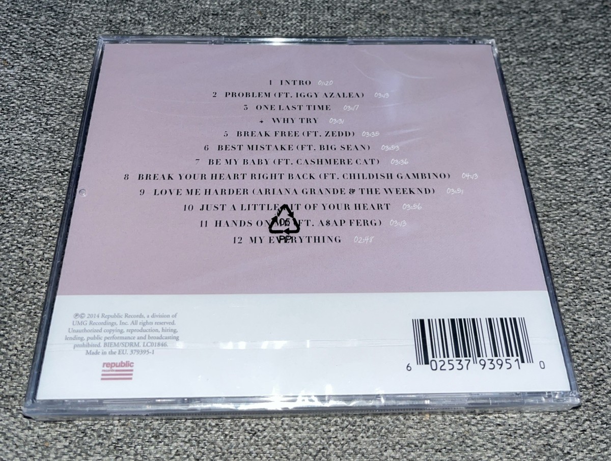 My Everything by Grande, Ariana (New CD)⭐️Buy Any 3 Get 1 Free