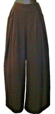 GRACIA BLACK WIDE LEG PANTS SIZES SM