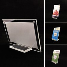 Waterproof Acrylic Clear Photo Frame Poster Picture Holder Display/Decoration
