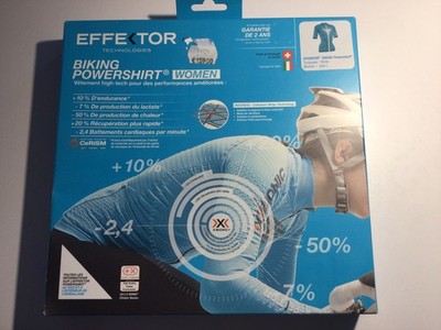 X-Bionic Effektor Biking Powershirt Damen Rad Trikot Gr. L Türkis, Neu In Ovp