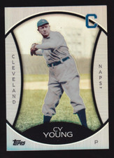 CY YOUNG 2010 Topps Legends Platinum Chrome Wal-Mart Cereal #PC9 CLEVELAND NAPS