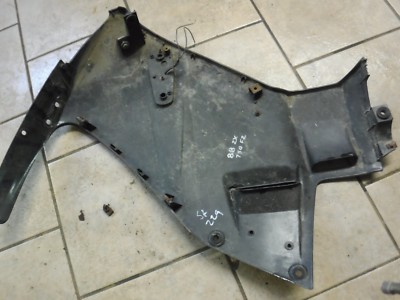 1987-90 KAWASAKI Ninja ZX750F Left Upper Mid Cowl Fairing 55028