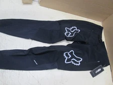 FOX MOUNTAIN-BIKE BMX ATV MX MOTOCROSS PANTS - DEFEND - WOMENS MEDIUM black