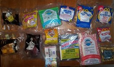 McDonalds Happy Meal Toys Assorted Lot Of 14, Pluto, Snow White, Beauty And The