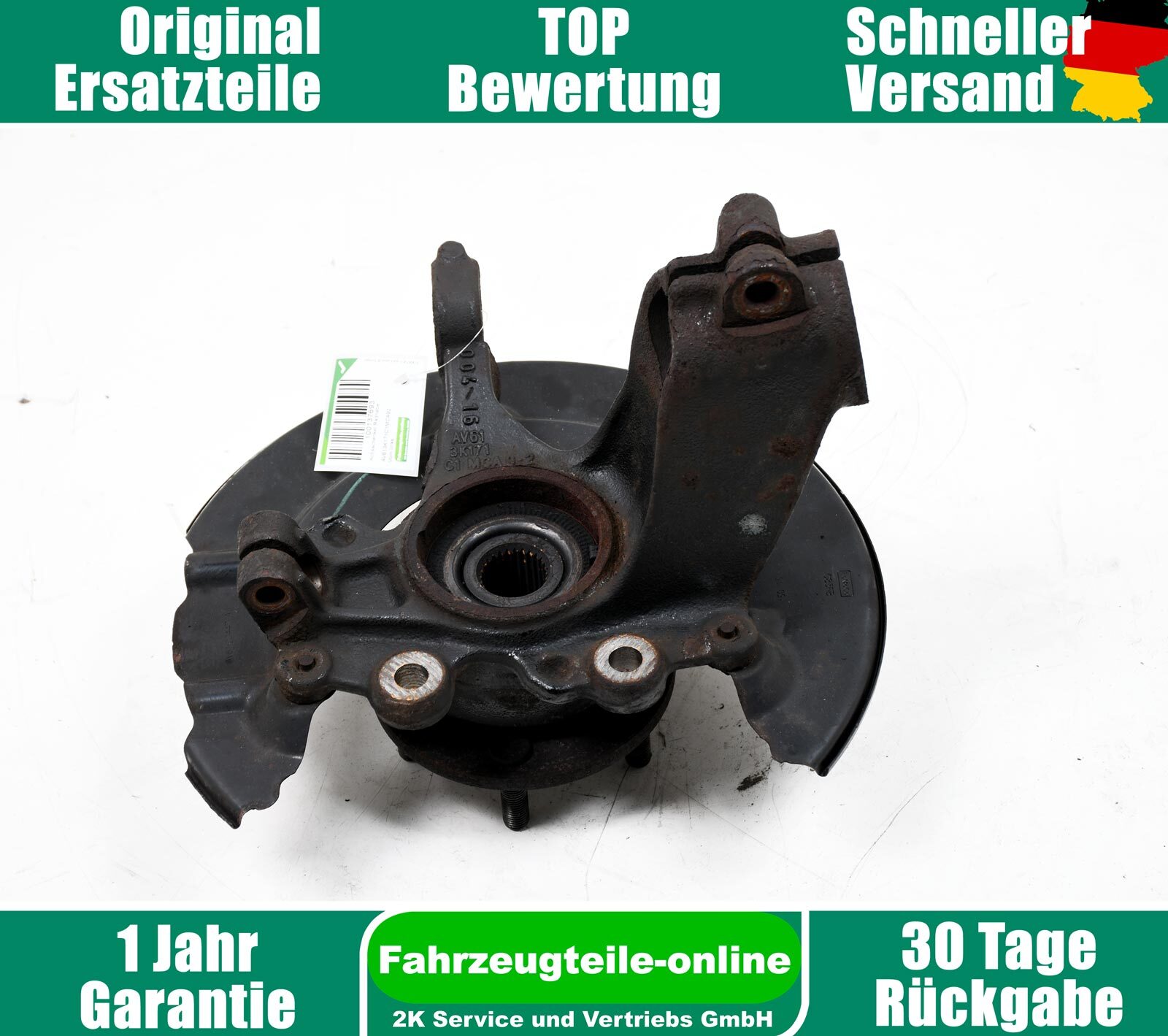 Buje de rueda delantero izquierdo ford focus iii av613k171c1