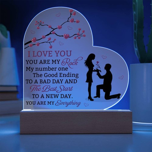 To My Wife, Soulmate Valentines Gift, Acrylic Plaque, Gift For Her, Soulmate 🎁 - Picture 5 of 29