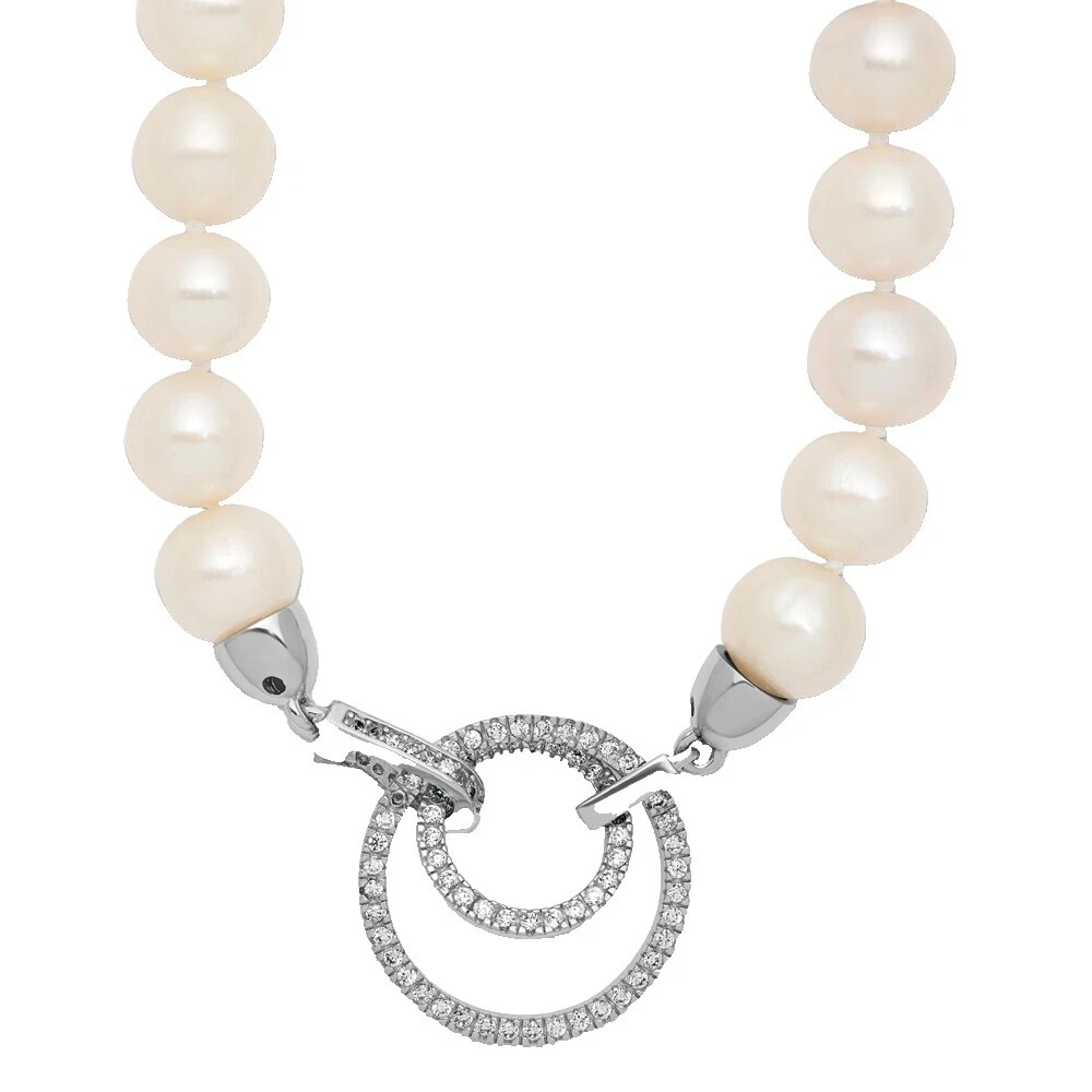 Perla Blanca M & M Joyería de Moda