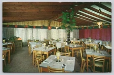 Frankfort Illinois Valley View Farm Sun-Air Room Chrome Postcard Unposted